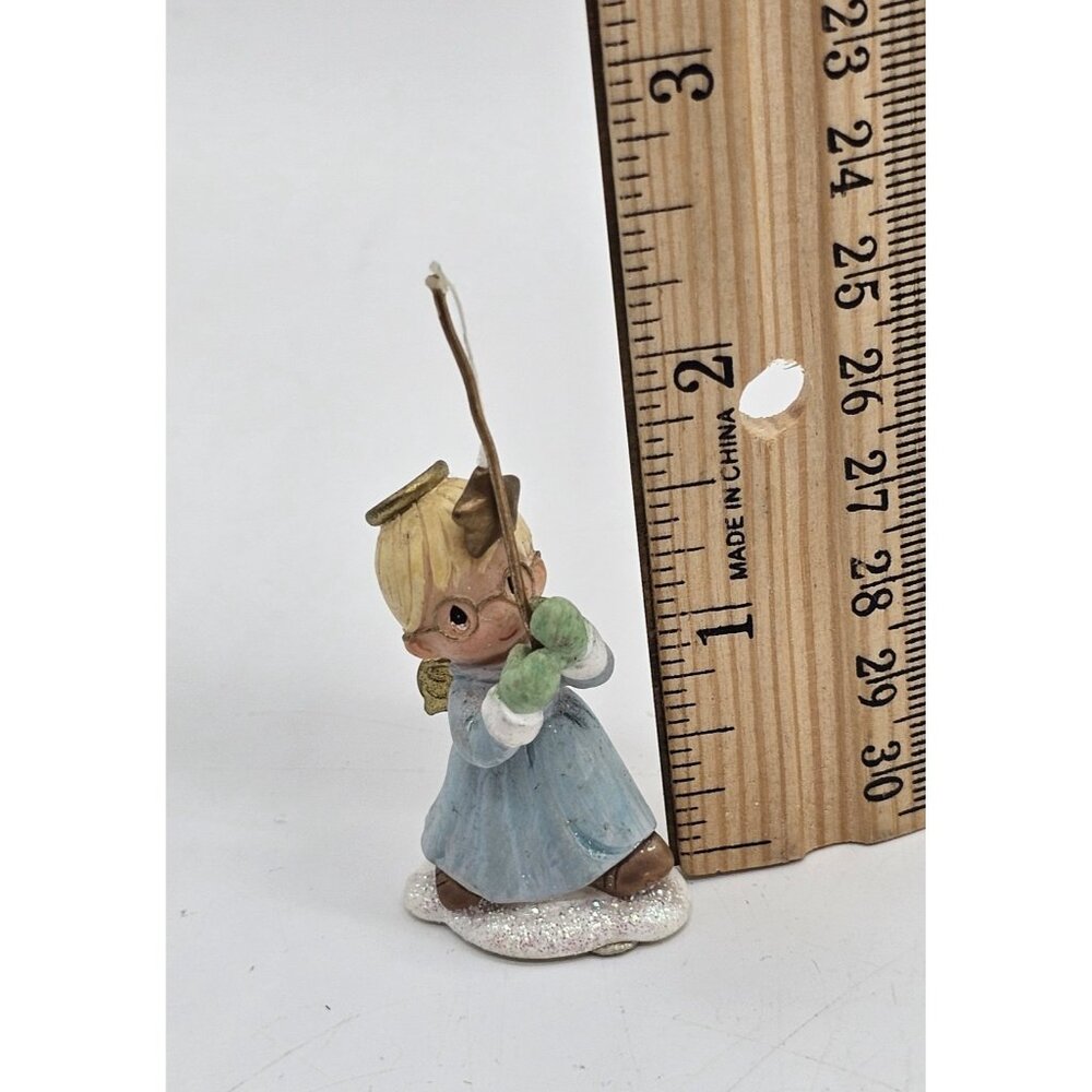 Precious Moments Nativity Holy Family & Angel With Star Mini Figurines Christmas - Picture 10 of 13